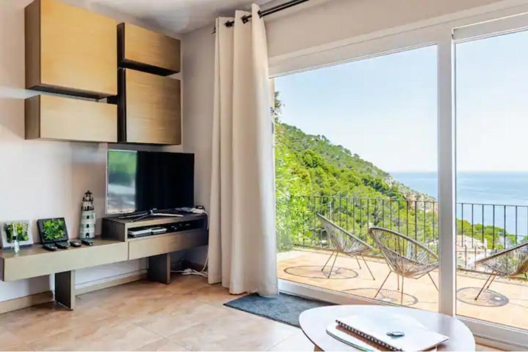 "La Terrasse De La Mer 1" -Climatisation-Wifi-Bbq -Piscine-Parking Begur Exterior foto